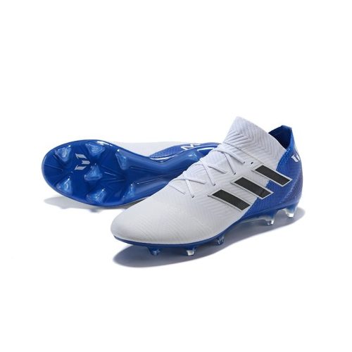 adidas Nemeziz 18.1 FG Fodboldstøvler - Hvid Blå_6.jpg